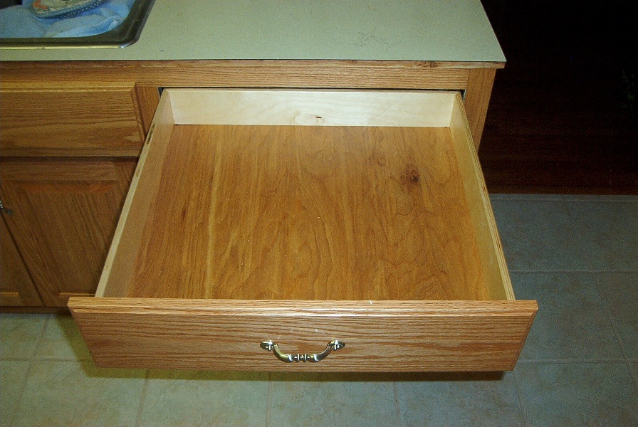 Cabinet Refacing New Drawer